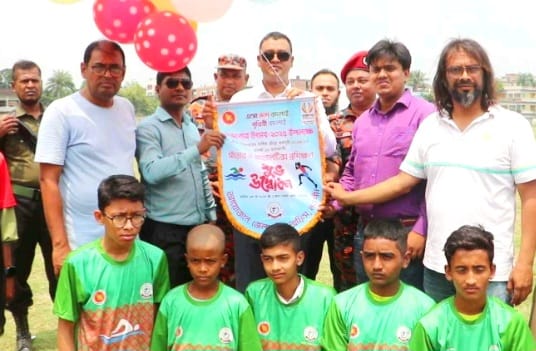 নওগাঁয় অনূর্ধ্ব-১৫ এর মাসব্যাপী সাঁতার-এ্যাথলেটিক্স প্রশিক্ষণ শুরু