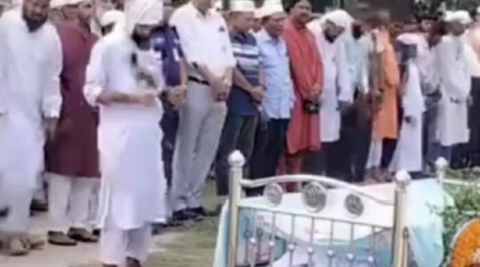 বীর মুক্তিযোদ্ধা সাংবাদিক পিপলুর জানাযা সম্পন্ন