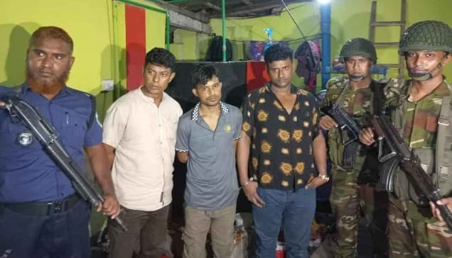 গাইবান্ধায় ৪৬১ পিস ইয়াবাসহ ৩ মাদক কারবারি গ্রেফতার