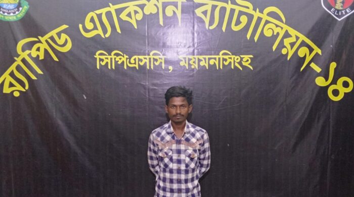 চটের বস্তায় ১২৭ বোতল বিদেশি মদ: র্যাব-১৪ এর অভিযানে ট্রাকের চালক গ্রেফতার