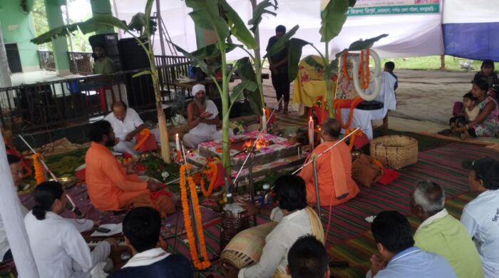 খাগড়াছড়ির ঠাকুরছড়ায় বিশ্ব শান্তি ও মানবতার কল্যাণে গীতাযজ্ঞ ও গীতাগ্রন্থ দান অনুষ্ঠিত