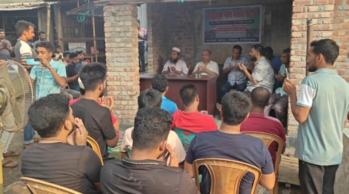 গোমস্তাপুরের রহনপুরে আল্লাহর দান মৎস্য আড়ৎ এর শুভ উদ্বোধন